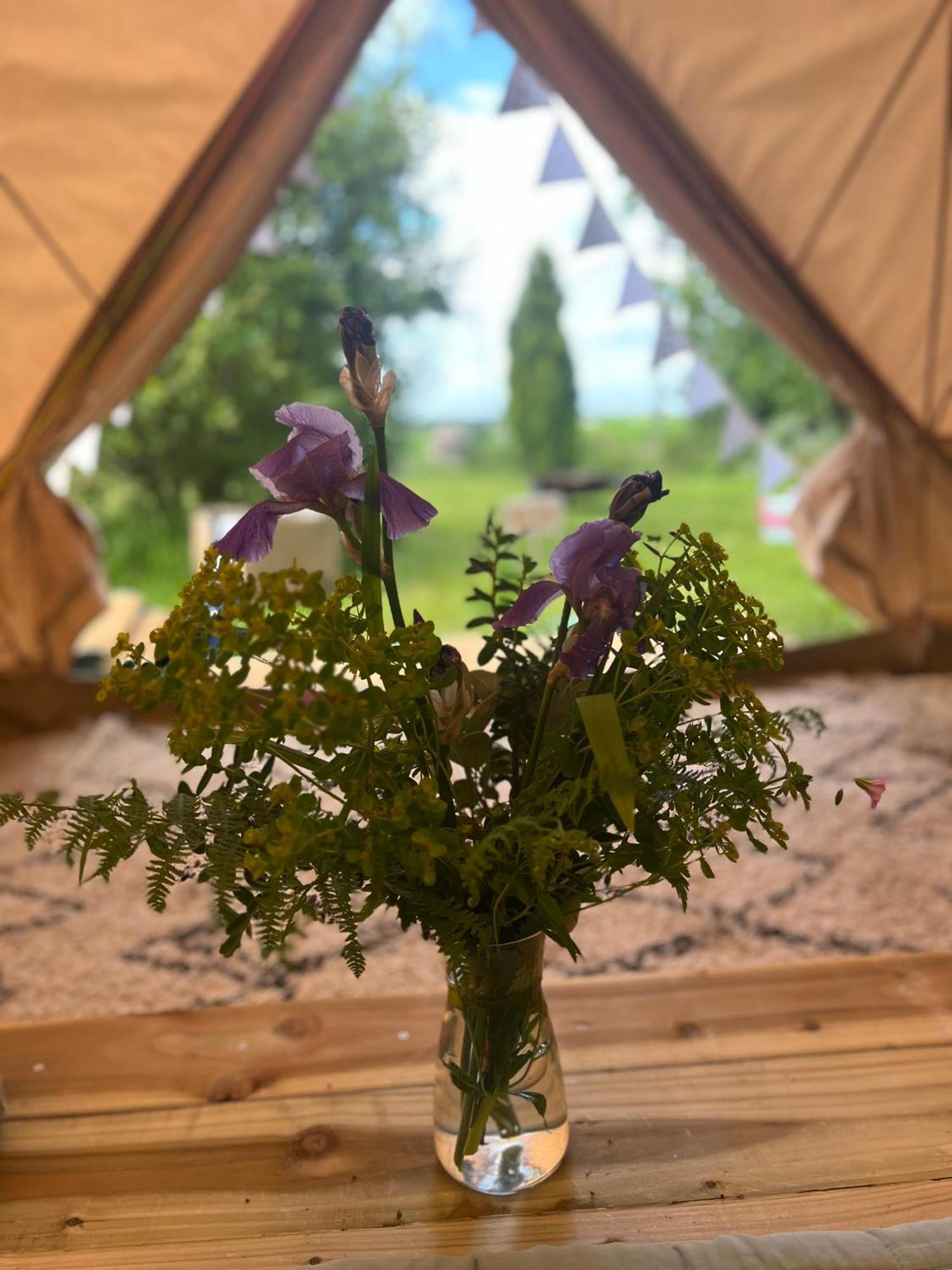 Bluebell Tent At Ballyward Croft Ardkeen 외부 사진